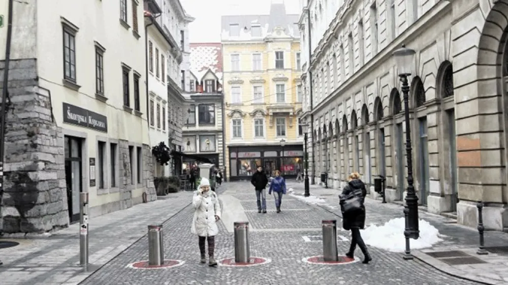 Mačkova ulica je ena najstarej&scaron;ih ljubljanskih ulic.