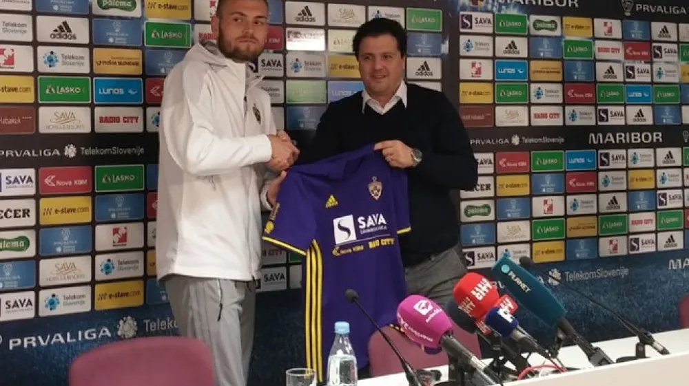 Nogometni klub Maribor je danes predstavil novo okrepitev mo&scaron;tva. Iz vrst ljubljanske Olimpije se je čez Trojane preselil Romun Alexandru Cretu.