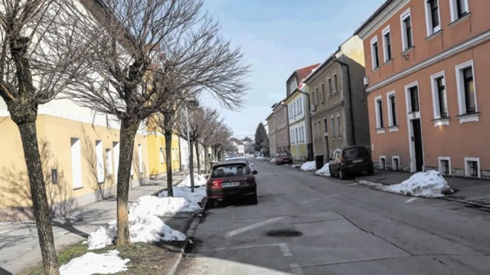 V Ulici Vide Pregarčeve še danes stoji večina starih Predovičevih hiš.