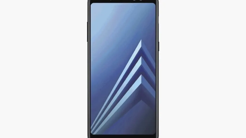 Galaxy a8 tako po videzu kot po ceni zelo spominja na vi&scaron;ji cenovni razred.