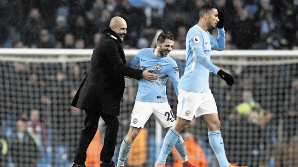 Pep Guardiola (levo) s svojimi nogometa&scaron;i proti Baslu ne bi smel imeti prezahtevne naloge.