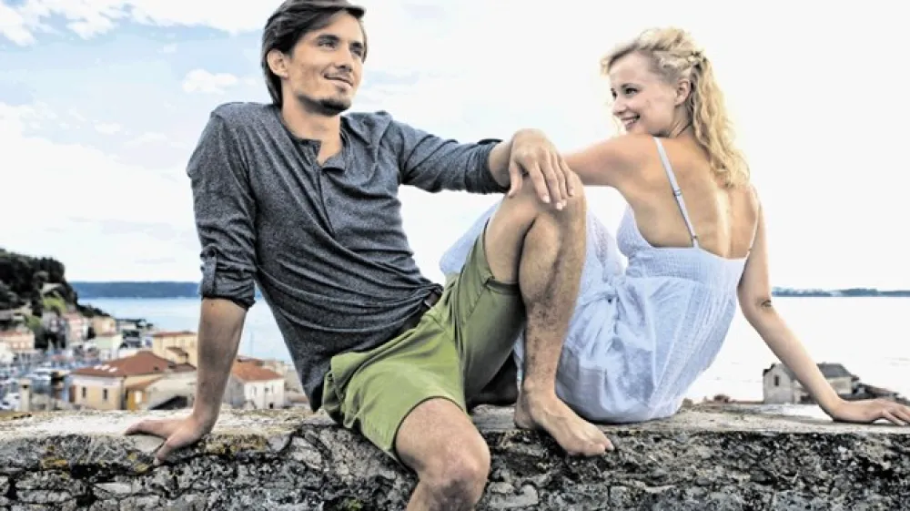 Klemen Janežič v enem od prizorov filma Pot v raj.