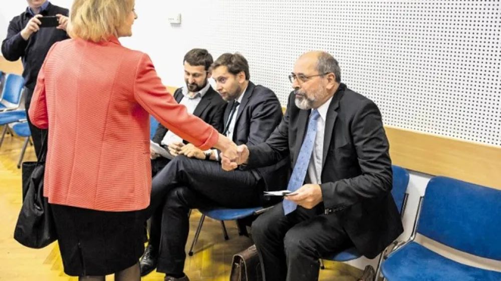 Direktorica TV Slovenija Ljerka Bizilj in generalni direktor RTV Slovenija Igor Kadunc aprila 2017, ko se je začelo njuno turbulentno sodelovanje.