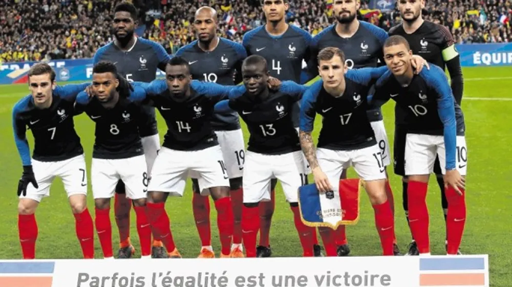 Francija je zlahka opravila kvalifikacije za nastop na mundialu.
