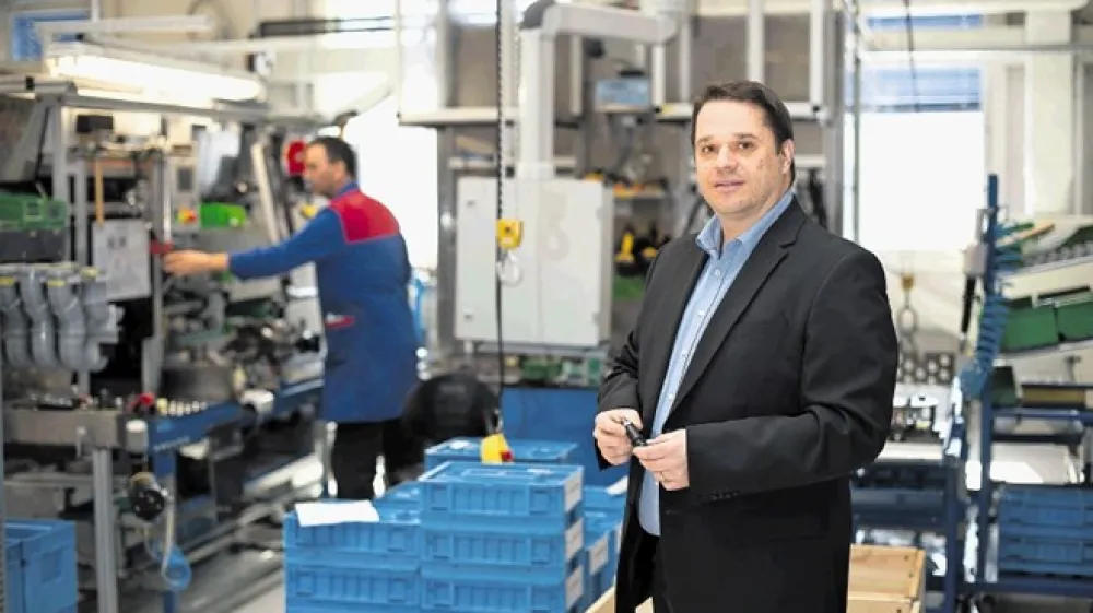 Gorazd Leban, vodja enote Operations v podjetju Poclain Hydraulics