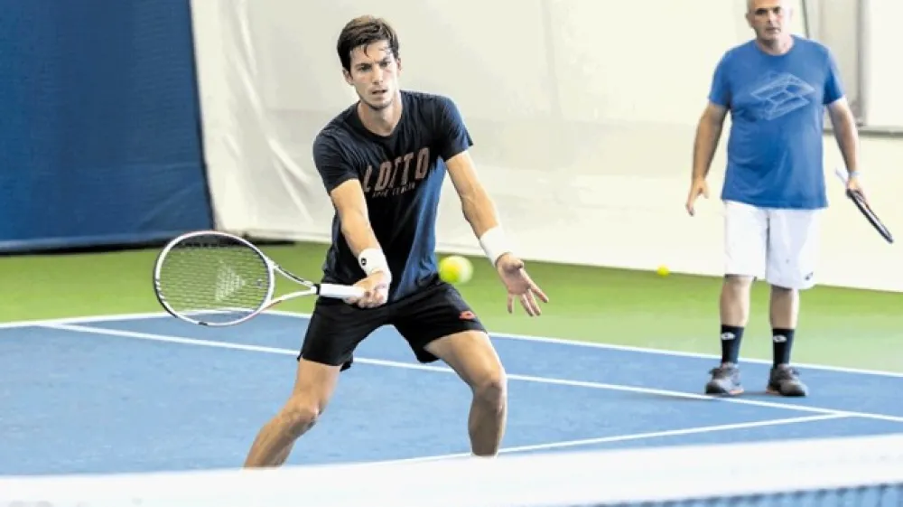 Aljaž Bedene je pod vodstvom trenerja Marka Subotića v Ljubljani opravil sklop desetdnevnih priprav pred odhodom na serijo treh turnirjev.