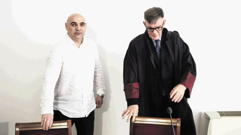 Sodbo je Miro Kolenc čakal in sprejel zelo mirno.