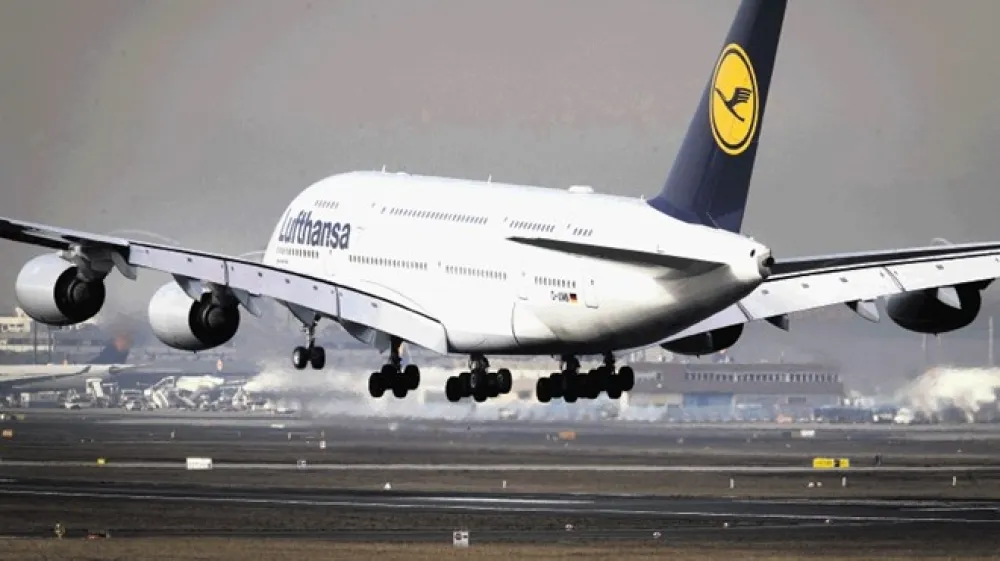 Tako je videti airbus A380, največje letalo na svetu.