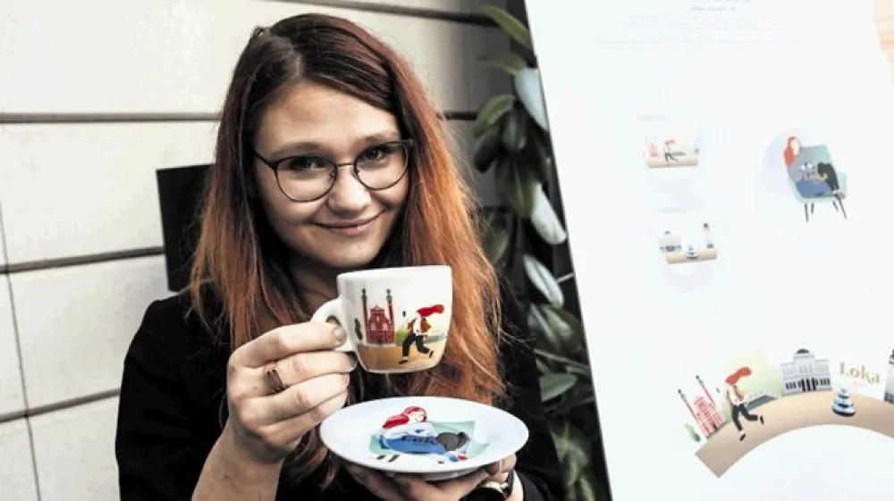 &raquo;Želela sem upodobiti čas, v katerem venomer nekam hitimo in si ne vzamemo niti trenutka, da bi pred lovljenjem jutranjega avtobusa v miru spili skodelico kave,&laquo; je ob nagradi povedala Sara Se&scaron;lar Naraks.