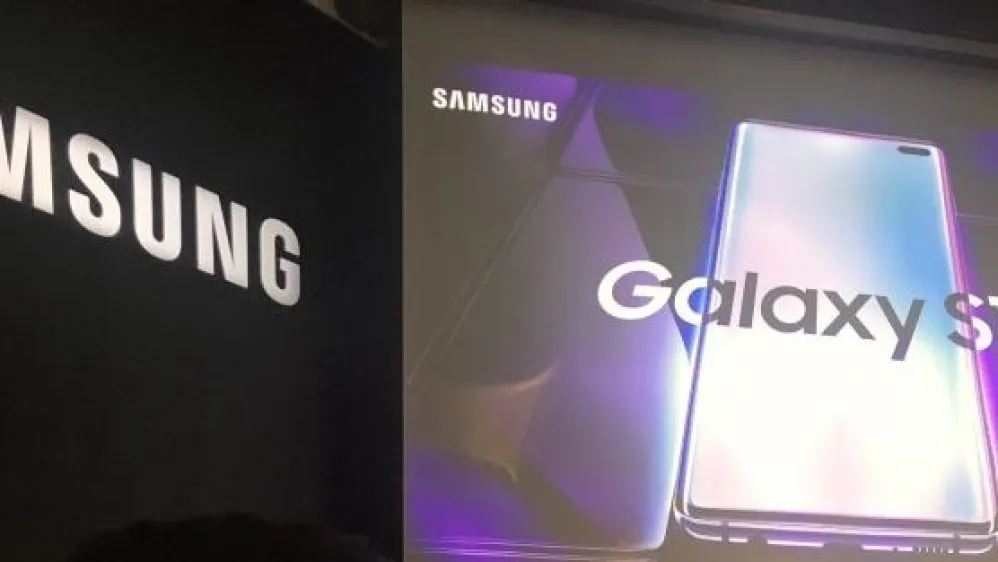 Predstavitv nove generacije telefonom Samsung Galaxy.