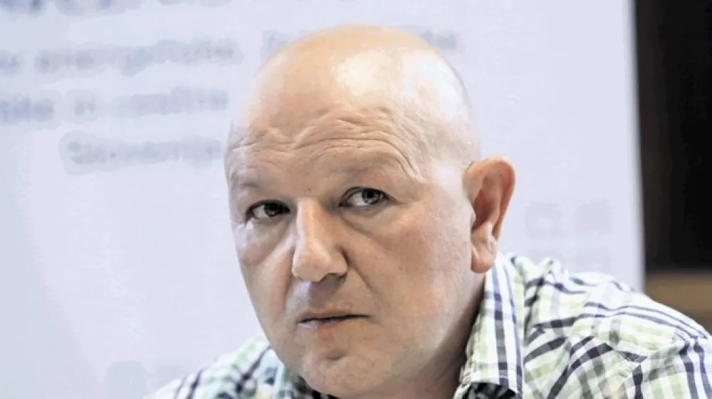 Zlatko Ratej, predsednik Sindikata strojevodij Slovenije