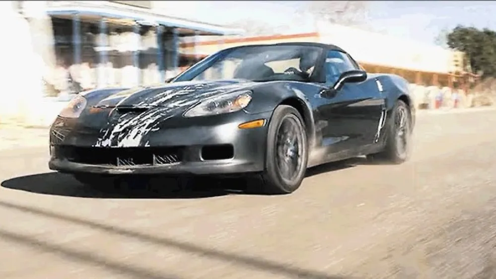 Chevrolet corvette ZR1 je morda najbolj atraktiven avto iz filmov, v katerih je igral Arnold Schwarzenegger.