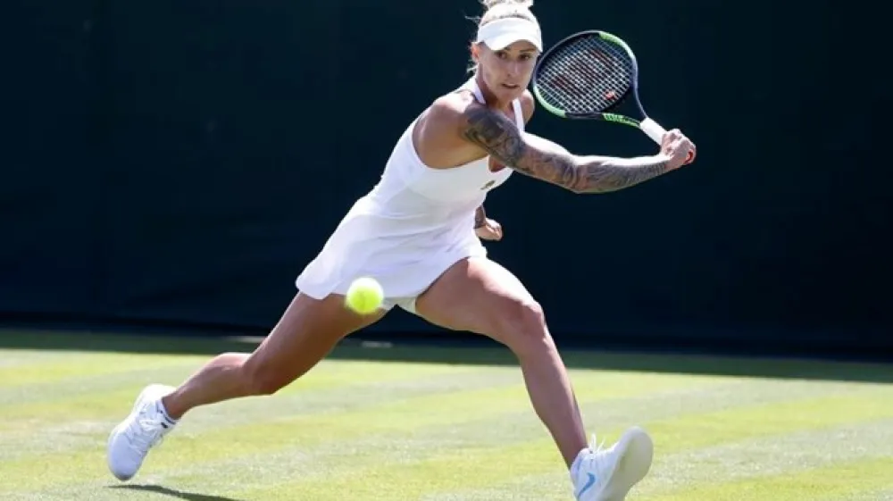 Polona Hercog je napredovala v drugi krog Wimbledona, kjer se bo pomerila s 16. igralko sveta Američanko Alison Keys.