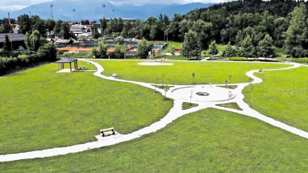 Park Martina Krpana bo &scaron;e naprej rasel skupaj z mestom ter potrebami in navadami prebivalcev.
