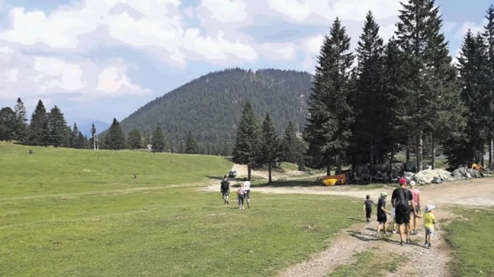 Sori&scaron;ka planina je živahna in dobro obiskana tudi v poletnih mesecih.