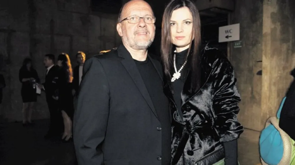 Zmago in Monika Jelinčič v časih, ko sta &scaron;e bila  srečna.