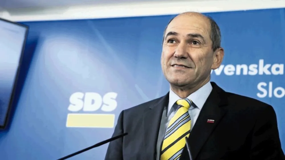 Predsednik SDS Janez Jan&scaron;a &scaron;e čaka na konec sodne preiskave.