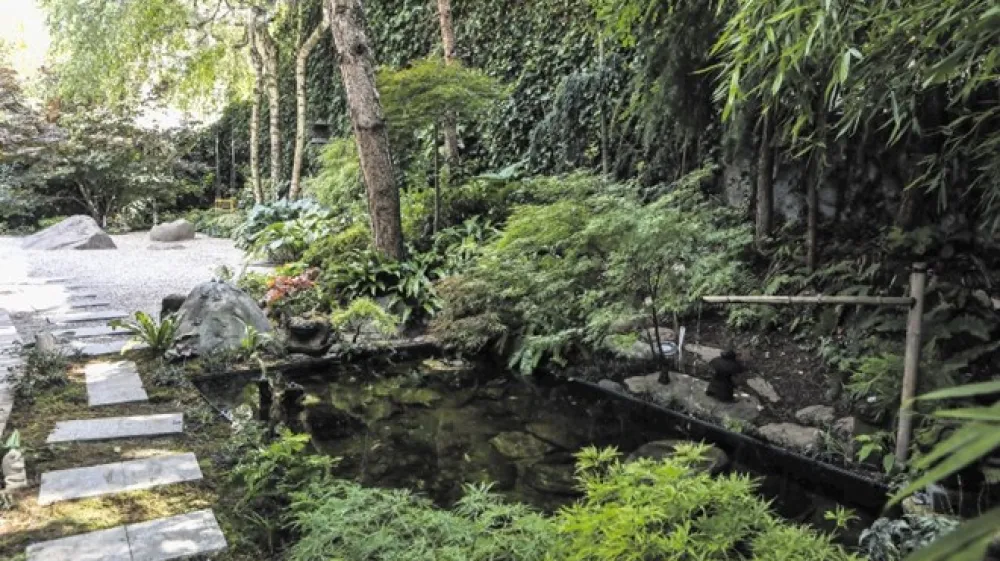 Vrt na Viču odraža okolja, v katerih sta živela njegova lastnika: Azijo, Afriko, Združene države Amerike, pa tudi Kozjansko.