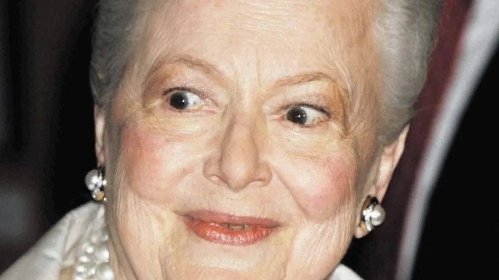 Olivia de Havilland (fotografija je iz leta 2006)