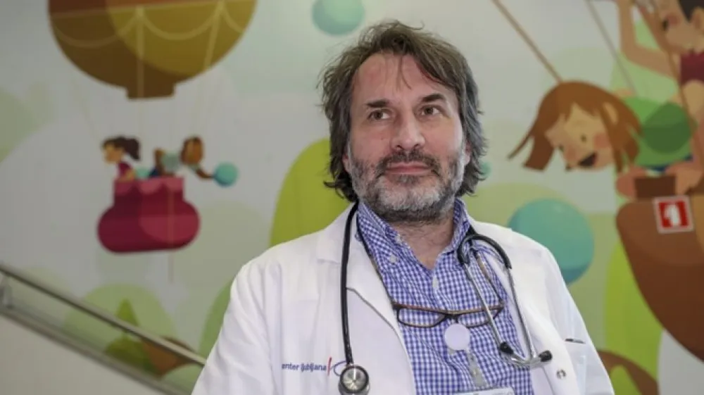 Dr. Marko Pokorn strokovni direktor Pediatrične klinike