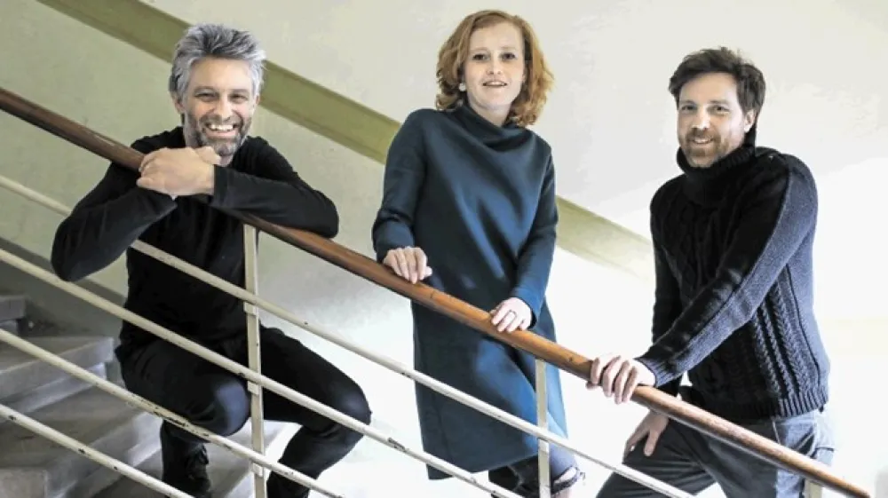 Blaž Budja, Nina Majoranc in Rok Jereb