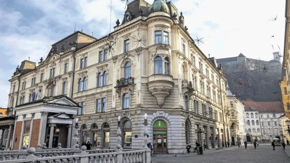 Kresija je ena najbolj prepoznavnih stavb v Ljubljani.
