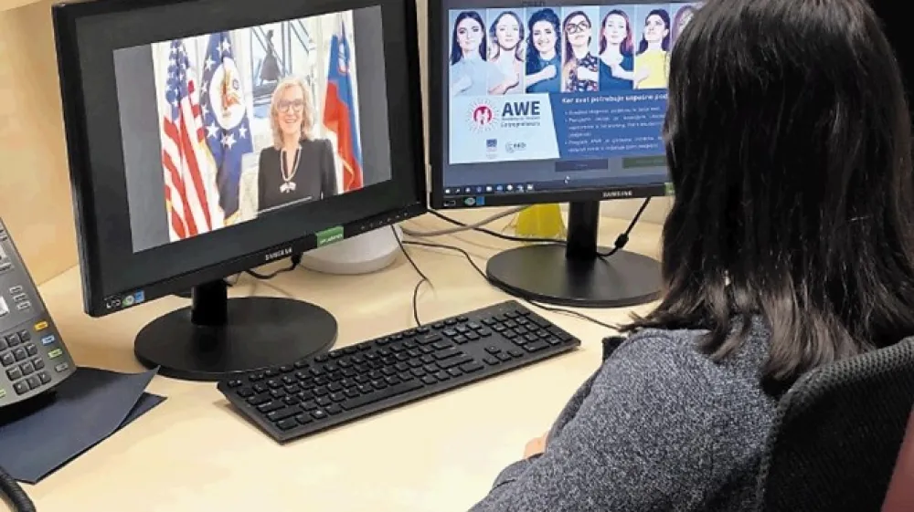 Program AWE poteka v sodelovanju z veleposlani&scaron;tvom ZDA v Ljubljani.