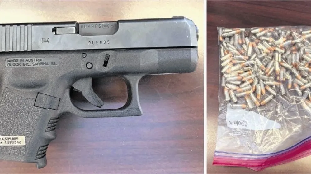 Slovenski državljan, po neuradnih informacijah gre za polnoletnega srednješolca iz okolice Kranja, je prek temnega spleta naročil dva kosa orožja, polavtomatsko pištolo znamke Glock (na fotografiji) in avtomatsko strelno orožje znamke Remington. Skupaj z naboji je bilo orožje skrito in zapakirano v mikrovalovni pečici, okoli pet tisoč evrov vreden paket pa je bil iz ZDA že na poti v domovino naročnika.