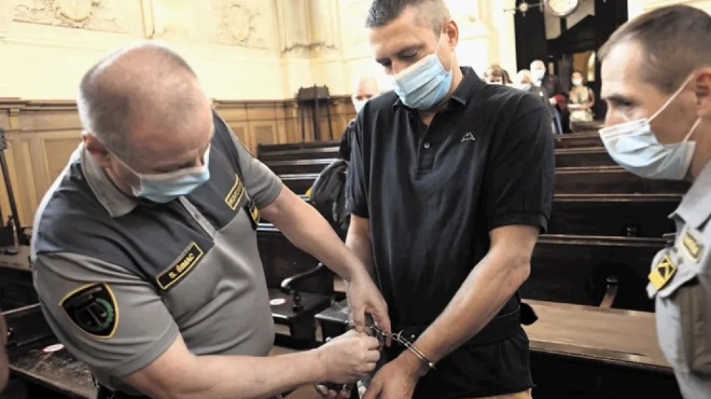Žarko Gorenjc, obtožen umora svoje žene marca letos, se včeraj o krivdi ni izrekel. Grozi mu najmanj 15 let zapora.