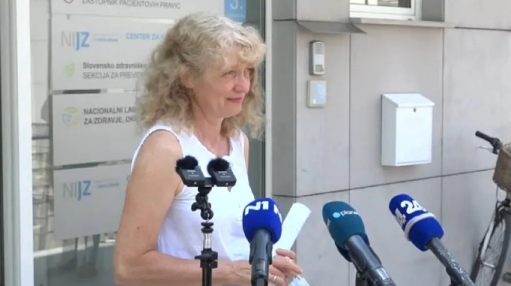 Predstavnica NIJZ Eva Grilc