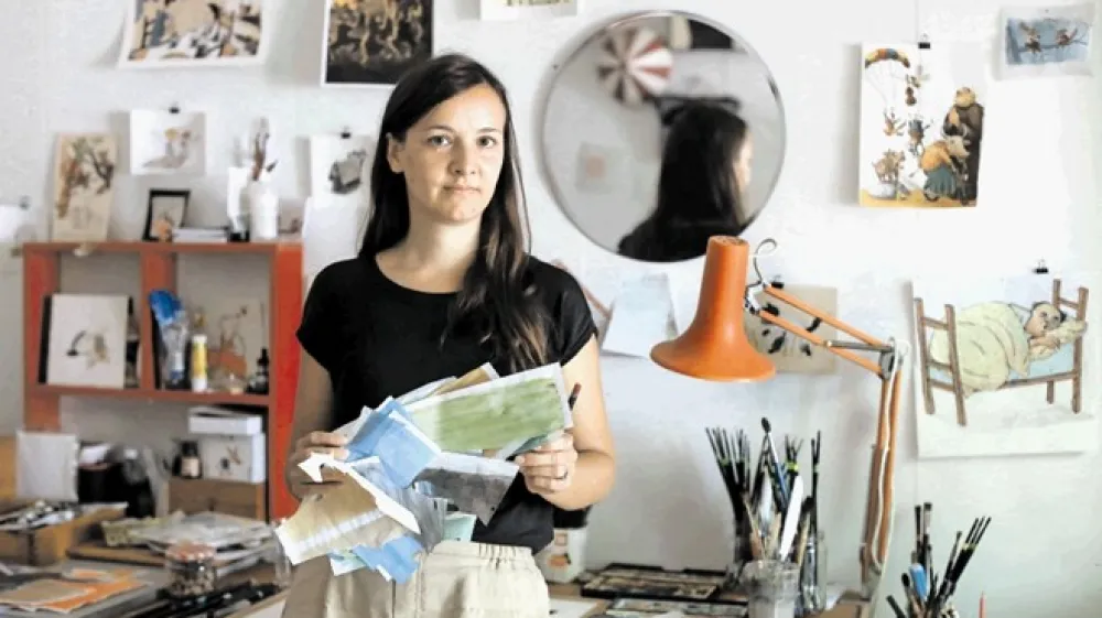 &raquo;Kar nari&scaron;e&scaron;, je najbrž res odraz tega, kar si,&laquo; se strinja Anka Kočevar, katere dela zadnja leta nastajajo v ateljeju v AKC Metelkova mesto.