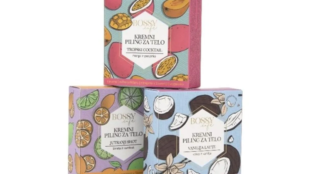 Nina in Tja&scaron;a sta ponudili piling, ki na naraven način odstranjuje odmrle celice na koži in spodbuja tvorbo kolagena, ob tem pa ne &scaron;kodi okolju.