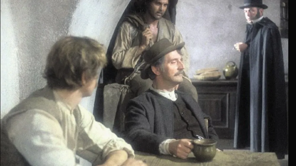 Prizor iz digitalno restavriranega filma Deseti brat, ki ga je režiral Vojko Duletič. Premiera sveže verzije bo danes  ob 17. uri v Hi&scaron;i kranjske čebele v Vi&scaron;nji Gori.