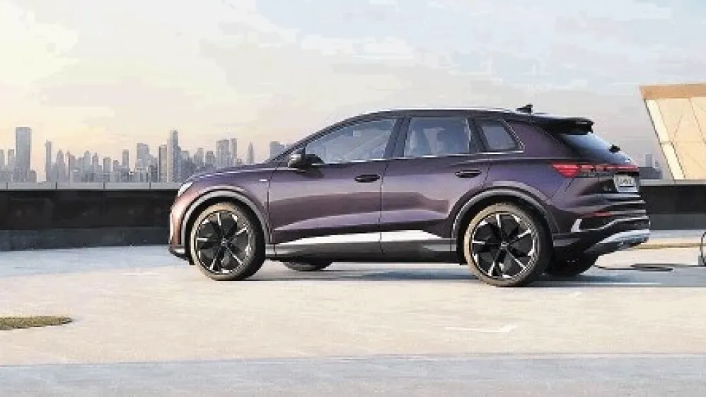 Najem treh električnih vozil z audijem e-tronom na čelu bo občino stal nekaj več kot 3500 evrov na mesec.