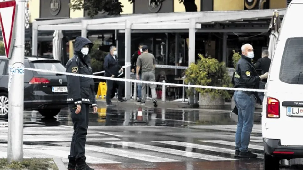 Streli so odjeknili sredi dneva ob tržnici v nakupovalnem sredi&scaron;ču ob &Scaron;martinski cesti v Ljubljani.