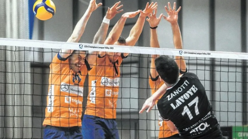 Odbojkarji ACH Volleyja so bili poraženi po 42 zaporednih zmagah.