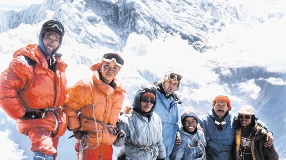 Ale&scaron; Kunaver s prvimi tečajniki