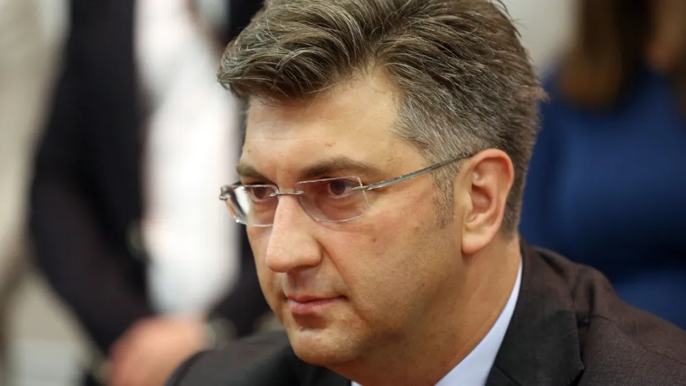 Hrvaska, Zagreb.<br>Novi predsednik HDZ Andrej Plenkovic.<br>Arhiv STA.