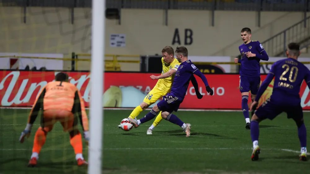 - 02.04.2022 – nogomet – Domžale: Maribor, Prva liga Telemacha, 29. krog: //FOTO: Bojan Velikonja