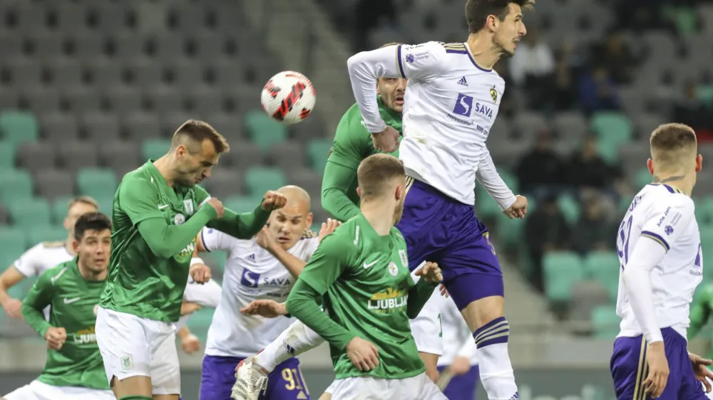 - 13.01.2022  nogomet  Olimpija: Maribor, Prva liga Telemacha, 21. krog:<br> <br>/FOTO: Jaka Gasar