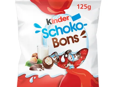 Ljubljana.<br>Odpoklic izdelka Kinder Schoko Bons 125g, proizvajalca Ferrero.<br>Foto: Lidl Slovenija