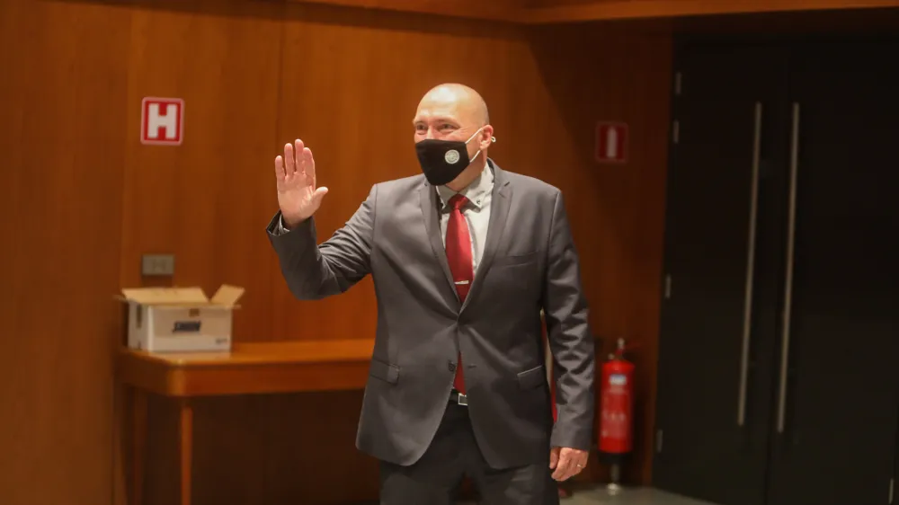 Dr. Jože Podgoršek, kandidat za novega kmetijskega ministra - 12.10.2020 - Odbor DZ za kmetijstvo, gozdarstvo in prehrano - predstavitev kandidata za ministra za kmetijstvo, gozdarstvo in prehrano Jožeta Podgorška //FOTO: Bojan Velikonja