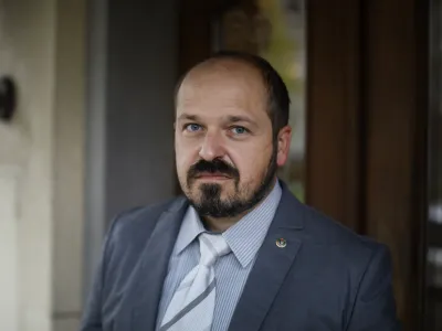 - 15.10.2020. - Janez Poklukar, dr.med., ?generalni direktor UKC Ljubljana  //FOTO: Luka Cjuha.