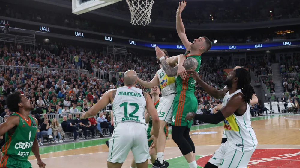 27.04.2022. KO&scaron;arka Olimpija - Fruti extra Bursaspor. foto: Bojan Velikonja