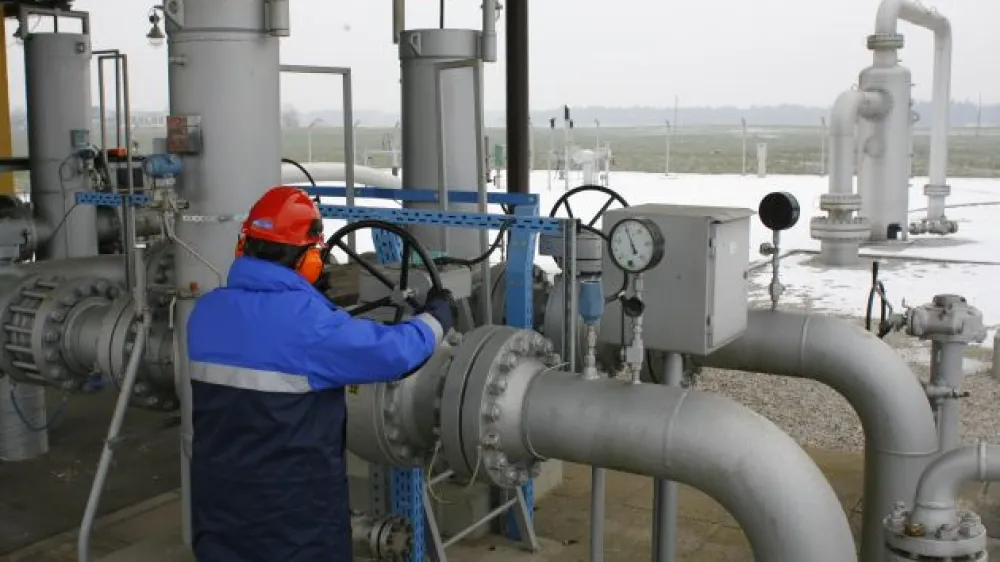 plinovod - zemeljski plin - razdelilna postaja Vodice pri Ljubljani, plinsko omreje, Geoplin d.o.o., Slovenska plinska druba //FOTO: Jaka AdamičOPOMBA: ZA OBJAVO V ČASOPISU DNEVNIK