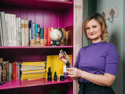 Nuša Marinc je kozmetično linijo Nanu predstavila na lanskem sejmu Narava in zdravje. (Foto: Siniša Kanižaj)