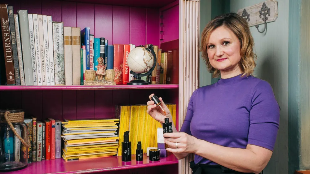 Nuša Marinc je kozmetično linijo Nanu predstavila na lanskem sejmu Narava in zdravje. (Foto: Siniša Kanižaj)