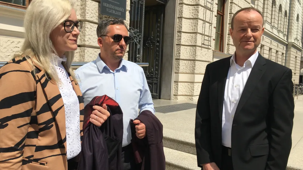 sojenje, sodi&scaron;če, Franc Klopčič, odvetnica Maja Poje, odvetnik Luigi Varanelli