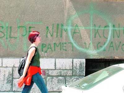 Policija vsako leto obravnava več tisoč primerov družinskega nasilja. Foto: Arhiv Dnevnika&nbsp;