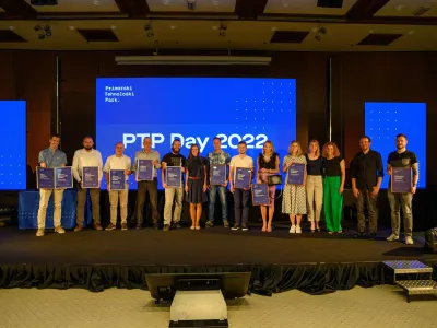 Na dnevu Primorskega tehnološkega parka so podelili plakete za izstopajoče dosežke podjetjem in posameznikom. F PTP